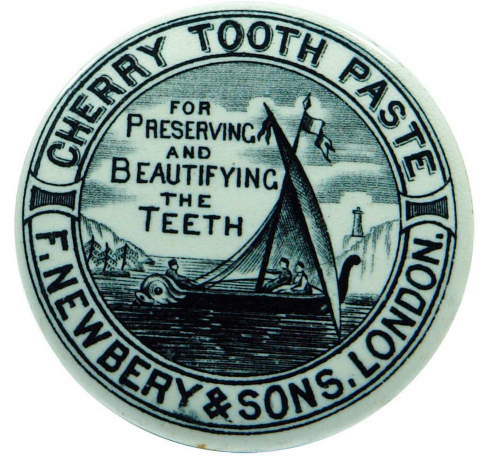 Grossmith Cherry Tooth Paste Pot Lid