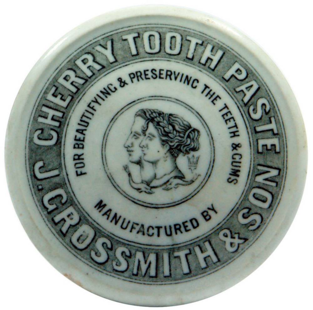 Beehive Cherry Tooth Paste Elliott Bros Pot Lid