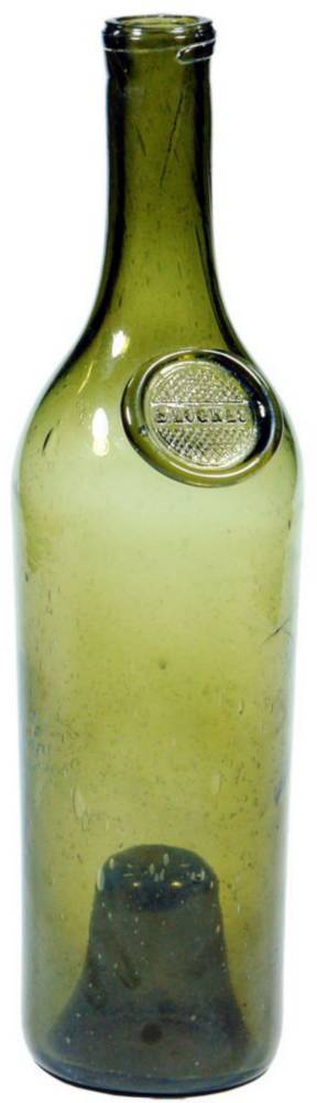 S Lognac Sealed Claret Bottle