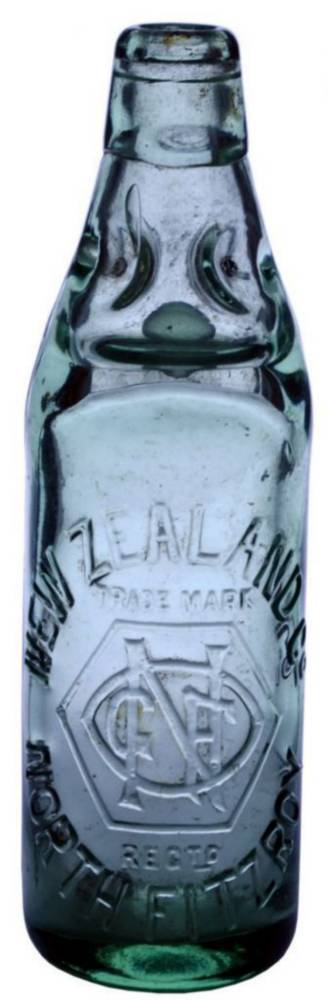 New Zealand Company North Fitzroy Codd Bottle