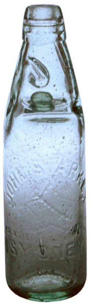John Starkey Codd Patent Marble Bottle