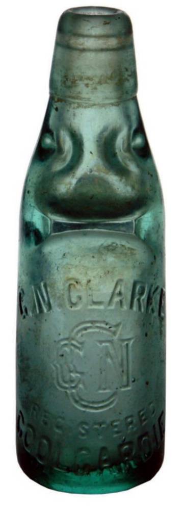 Clarke Coolgardie Codd Marble Bottle