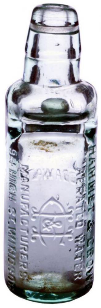 Hammet Crowe Windsor Codd Marble Bottle