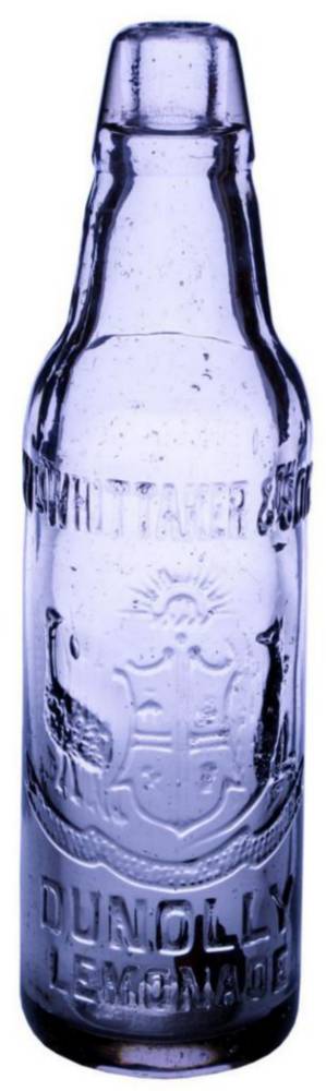 Whittaker Dunolly Australian Coat of Arms Bottle