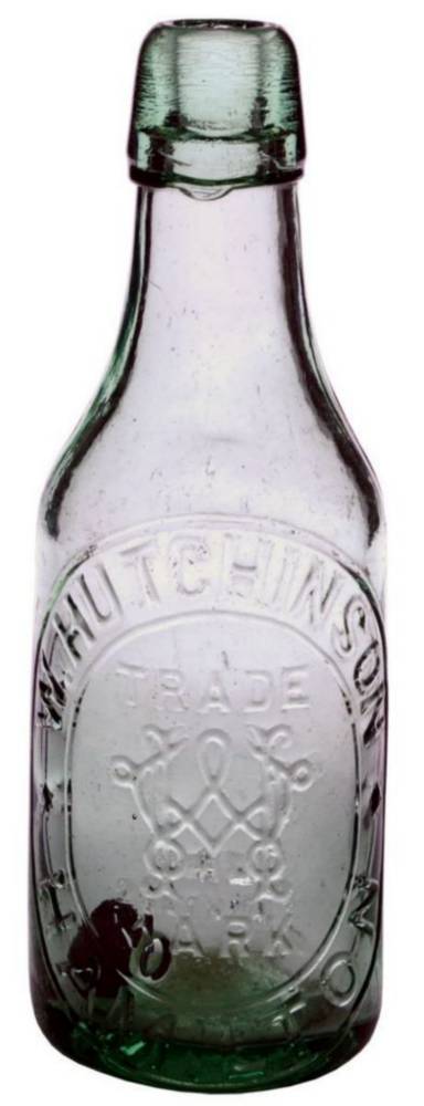 Hutchinson Hamilton Lamont Patent Bottle