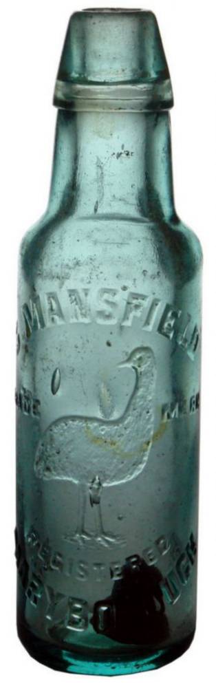Mansfield Emu Maryborough Lamont Patent Bottle