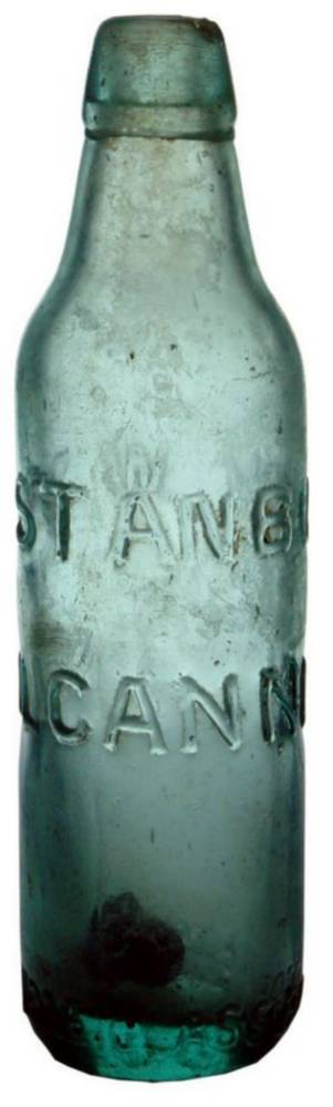 Stanbury Wilcannia Lamont Patent Bottle