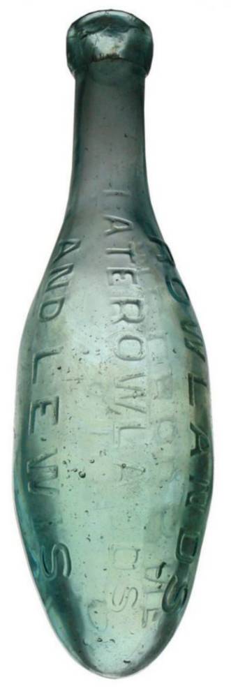 Rowlands Ballarat Melbourne Torpedo Hamilton Bottle