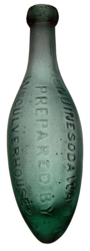 Culverhouse Whitechapel Torpedo Hamilton Patent Bottle