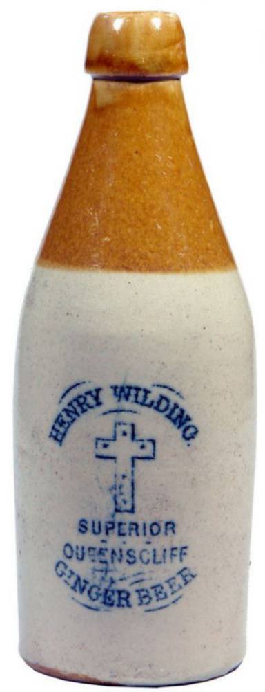 Henry Wilding Southern Cross Queenscliff Stoneware Bottle