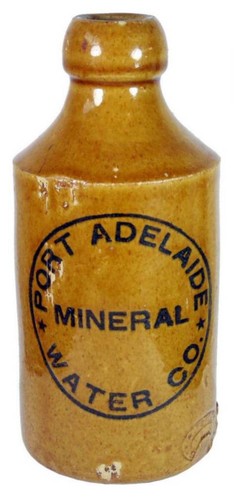 Port Adelaide Mineral Water Stoneware Ginger Beer