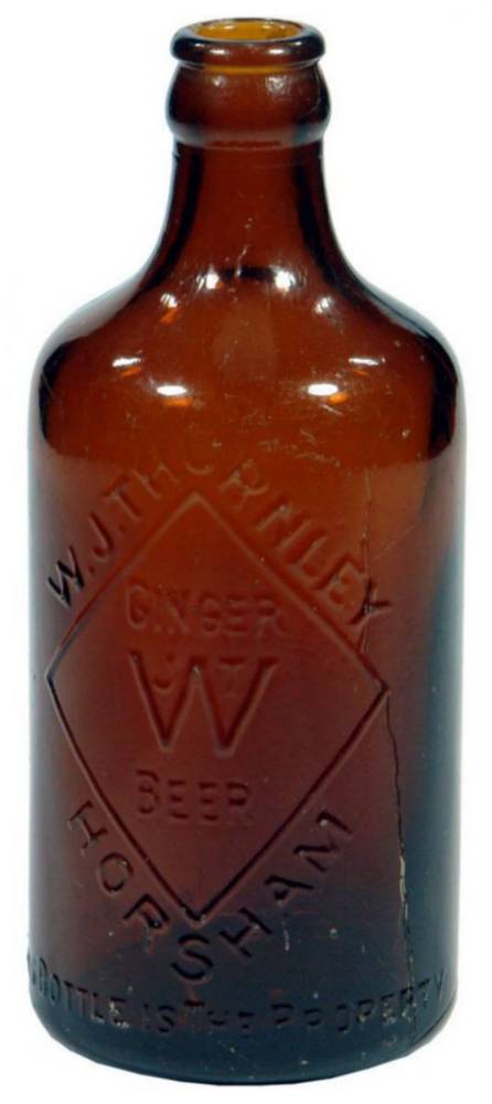 Thornley Horsham Crown Seal Ginger Beer Bottle