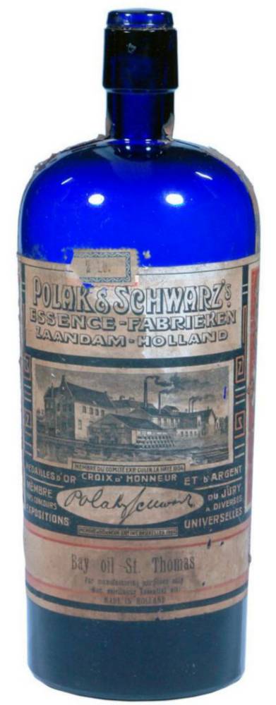 Polak Schwarz Factory Essence Holland Cobalt Bottle
