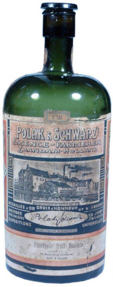 Polak Schwarz Factory Essence Holland Green Bottle