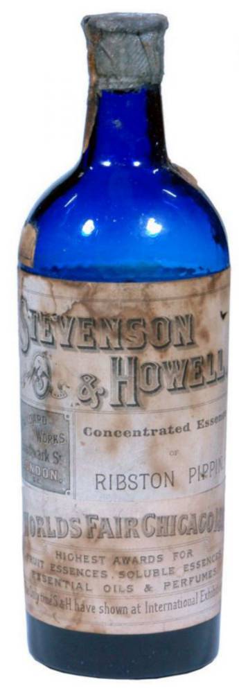 Stevenson Howell London Ribston Pippin Blue Bottle