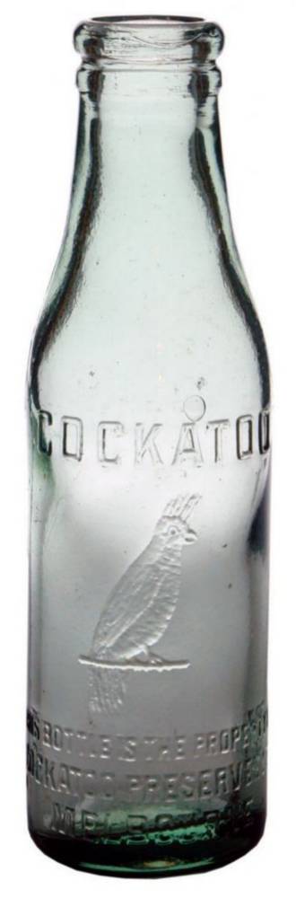 Cockatoo Preserves Chutney Bottle