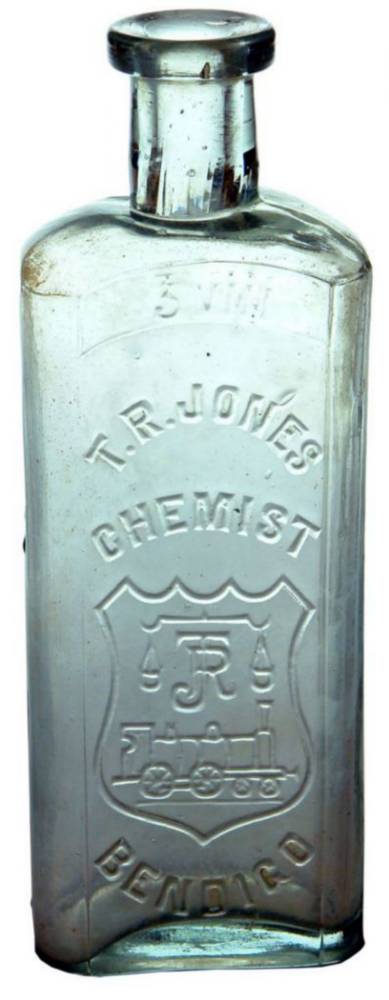 Jones Chemist Bendigo Train Scales Prescription Bottle