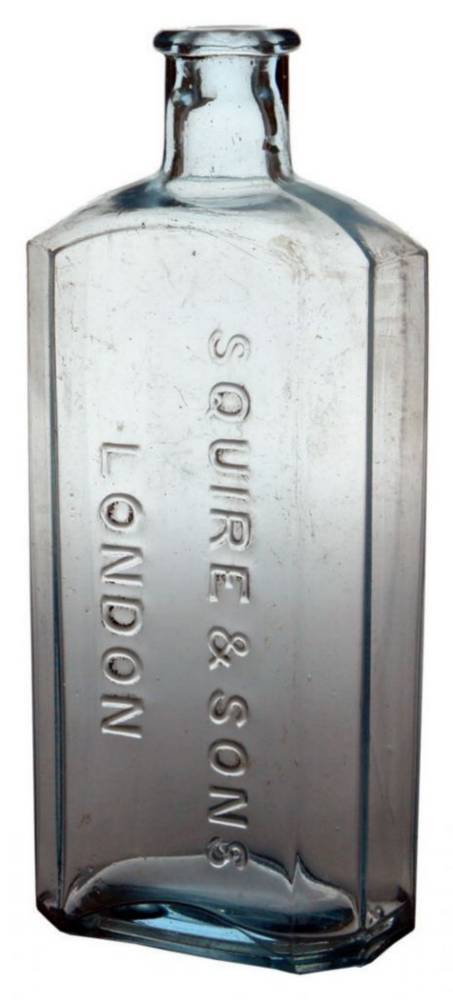 Squire Sons London Medicine Cure Bottle