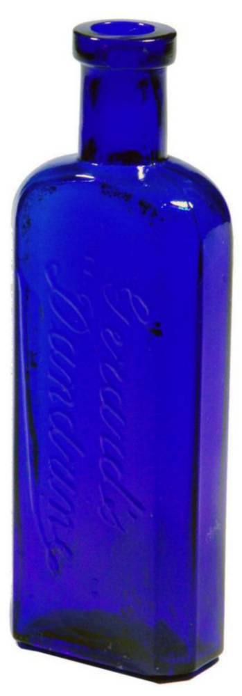 Gerrard's Dandrine Cobalt Blue Hair Restorer Bottle