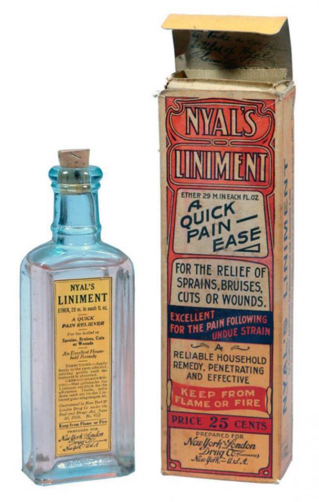 Nyal's Liniment New York London Drug Company