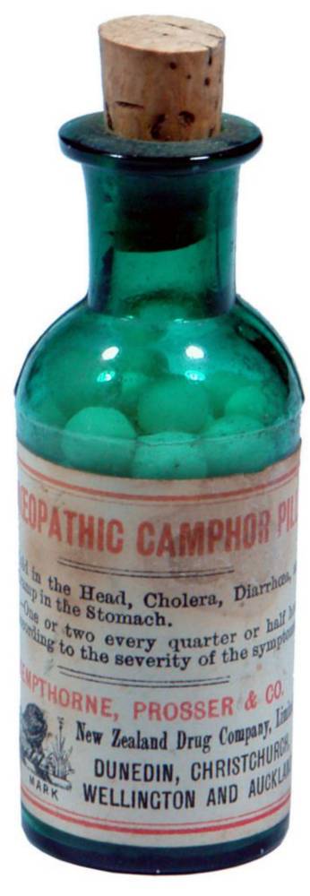 Homeopathic Camphor Pills Kempthorne Prosser Wellington Auckland
