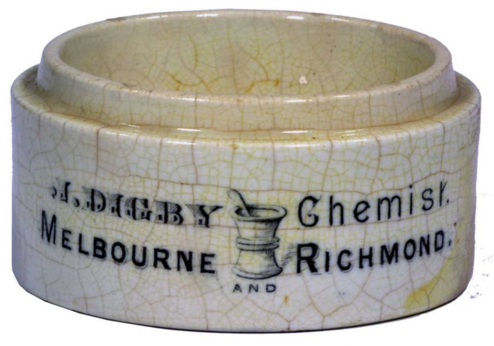 Digby Chemist Melbourne Richmond Pot Base