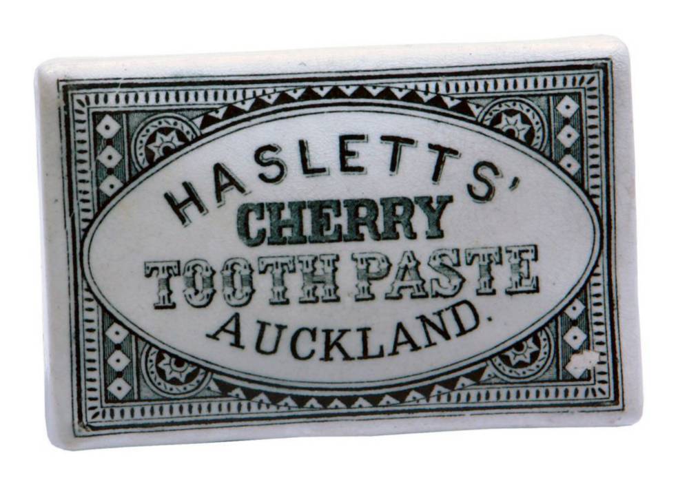 Hasletts Cherry Tooth Paste Auckland Pot Lid