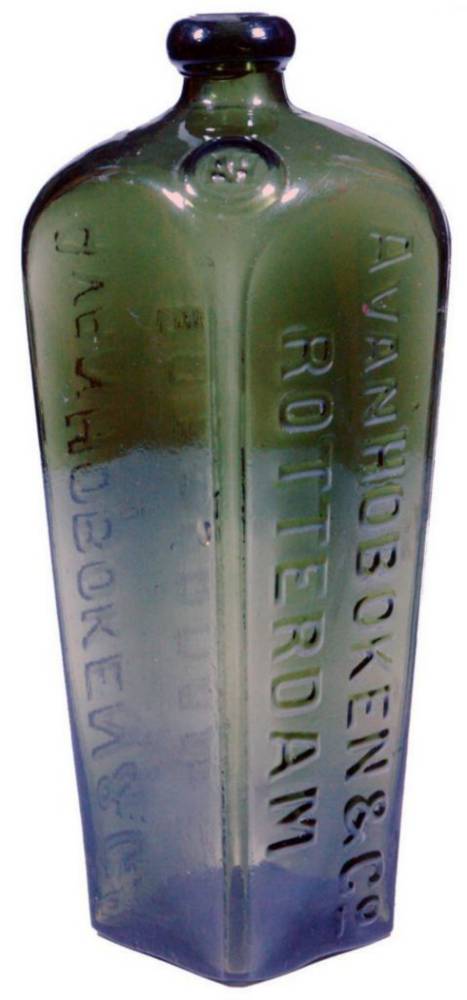 Van Hoboken Rotterdam Dutch Case Gin Bottle