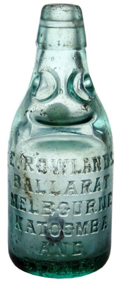 Rowlands Ballarat Melbourne Katoomba Sydney Dump Marble Bottle
