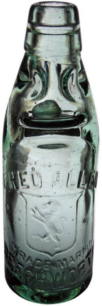 Fred Allen Beechworth Rampant Lion Codd Bottle