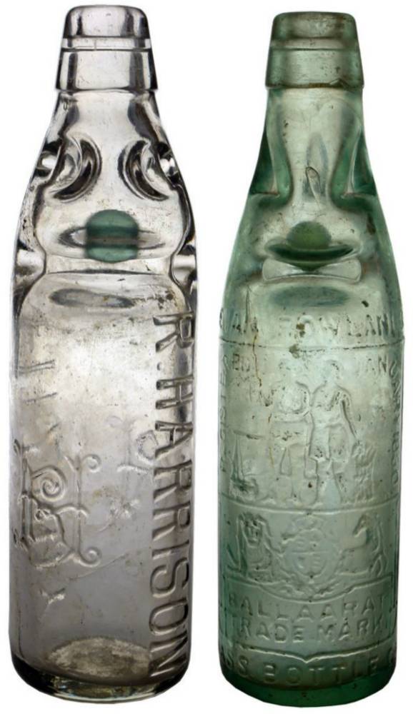 Rowlands Harrison Codd Bottles