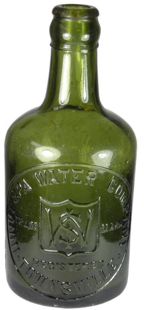 Innot Spa Water Company Townsville Crown Seal Bottle