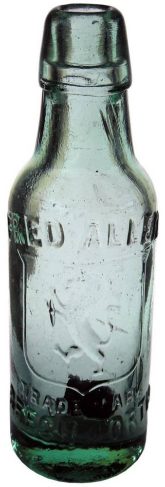 Fred Allen Beechworth Rampant Lion Lamont Bottle