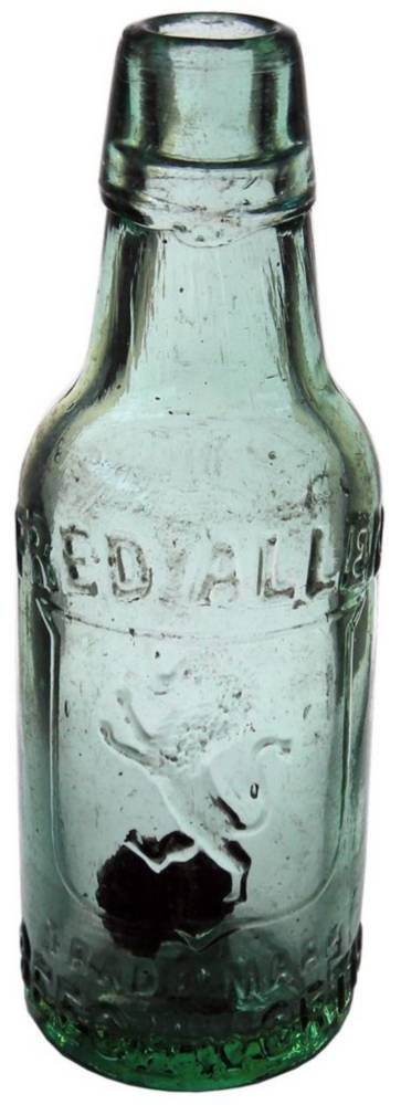 Fred Allen Beechworth Rampant Lion Lamont Bottle