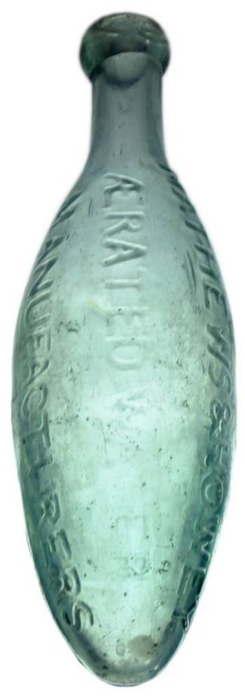 Mathews Howey Geelong Torpedo Soda Water Bottle