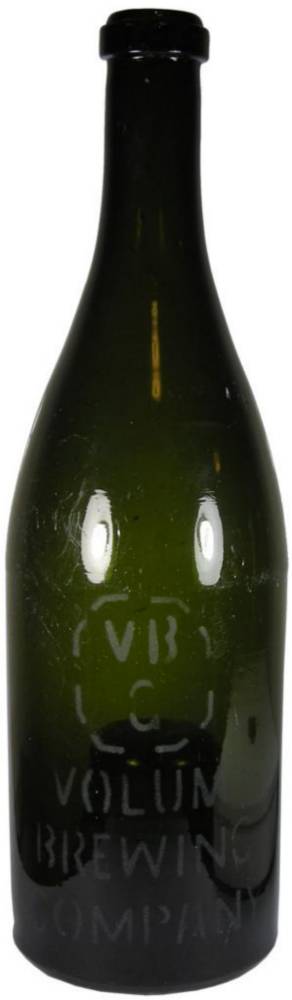 Volum Brewing Company Geelong Ring Seal Beer Bottle