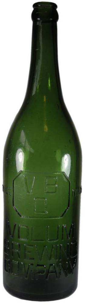 Volum Brewing Company Geelong Beer Bottle