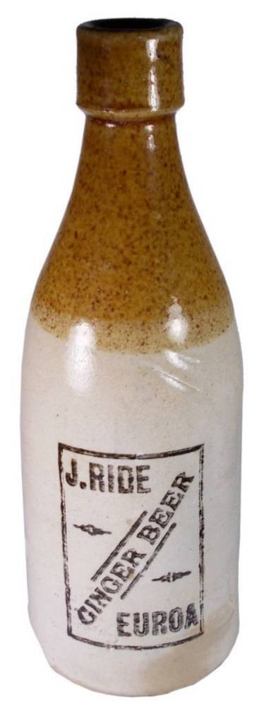 Ride Euroa Stoneware Ginger Beer Bottle