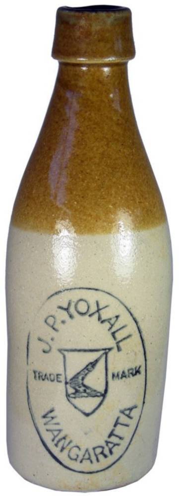 Yoxall Wangaratta Arm Dagger Ginger Beer Bottle