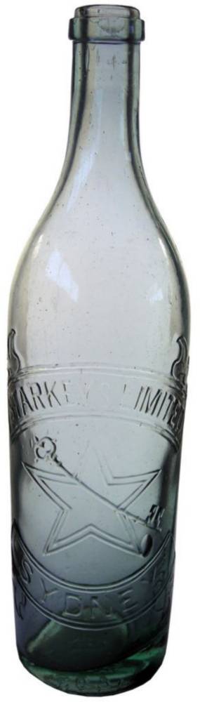 Starkey's Limited Sydney Star Key Cordial Bottle