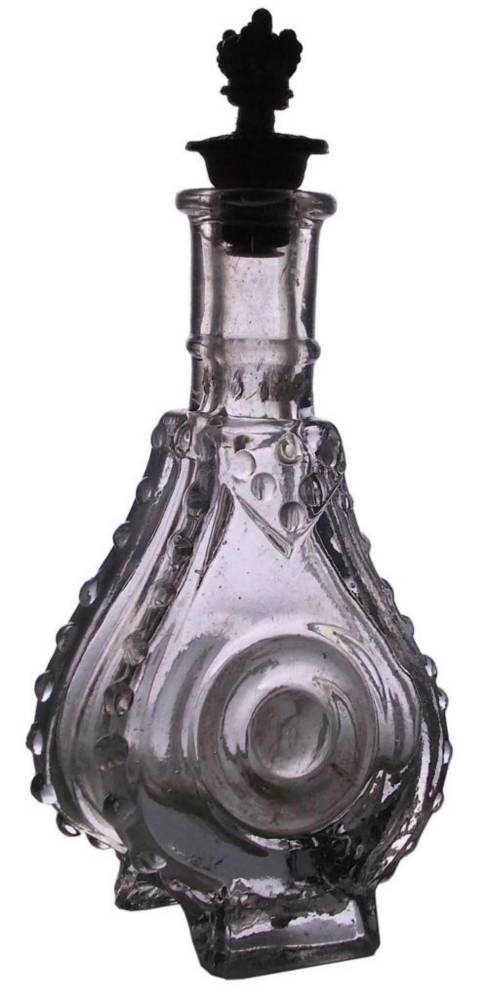 Bellows Shape Wolff Sohn Karlsruhe Perfume Bottle