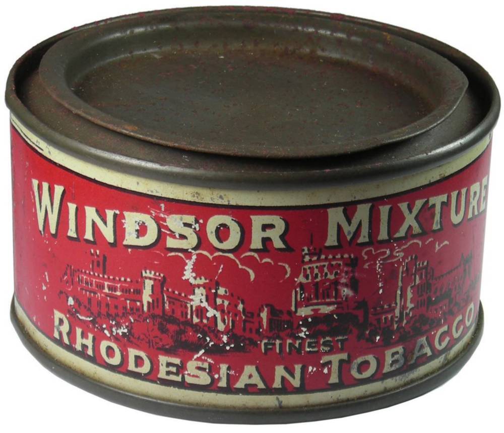 Windsor Mixture Rhodesian Tobacco Cape Town Tin