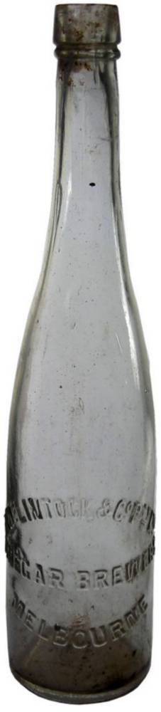 McLintock Vinegar Brewers Melbourne Old Bottle
