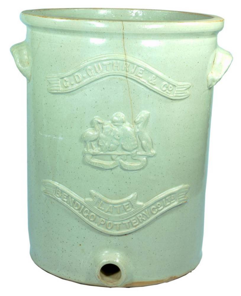 Guthrie Coat of Arms Stoneware Water Filter