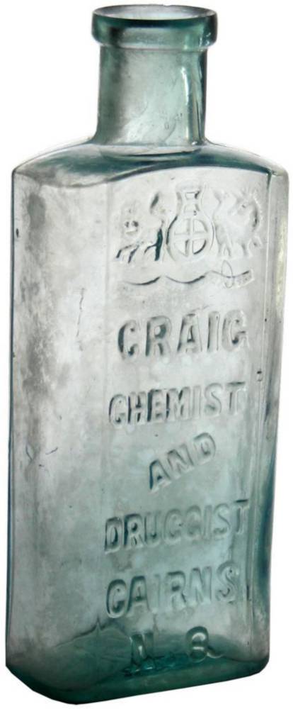 Craig Chemist Druggist Cairns Medicine Bottle