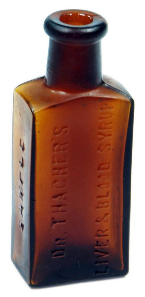 Thacher's Liver Blood Syrup Chattanooga Bottle