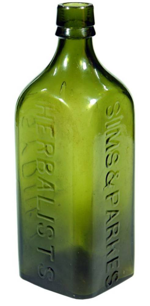 Sims Parkes Herbalists Sydney Snake Oil Bottle