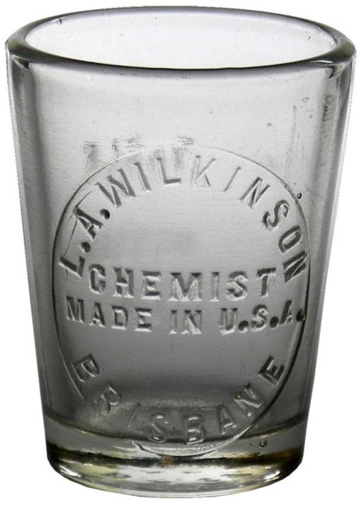 Wilkinson Chemist Brisbane Glass Dose Cup