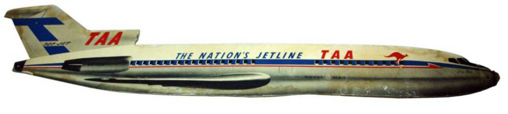 TAA The Nation's Airline Model Boeing 727