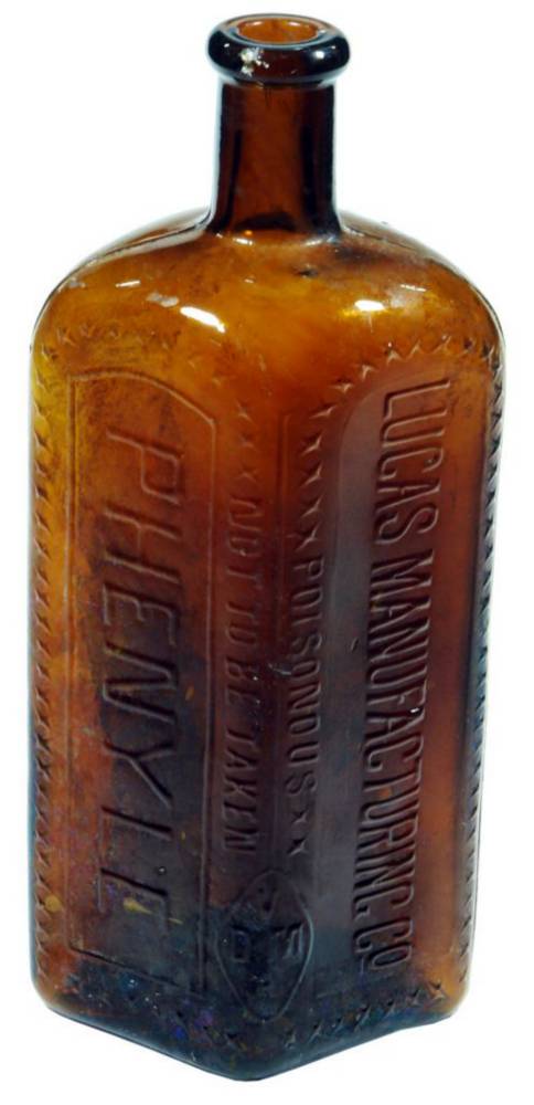 Lucas Manufacturing Phenyle Poison VDMA Bottle